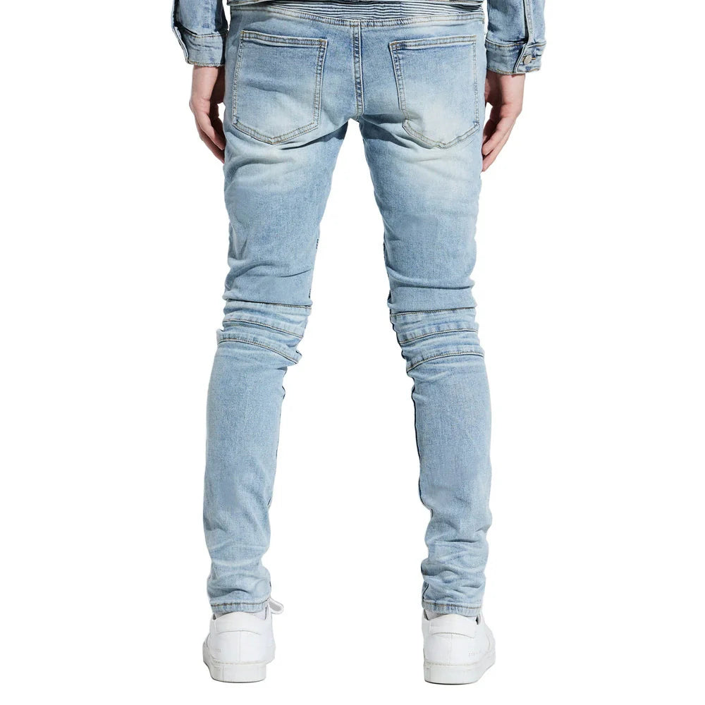 American street fashion jeans