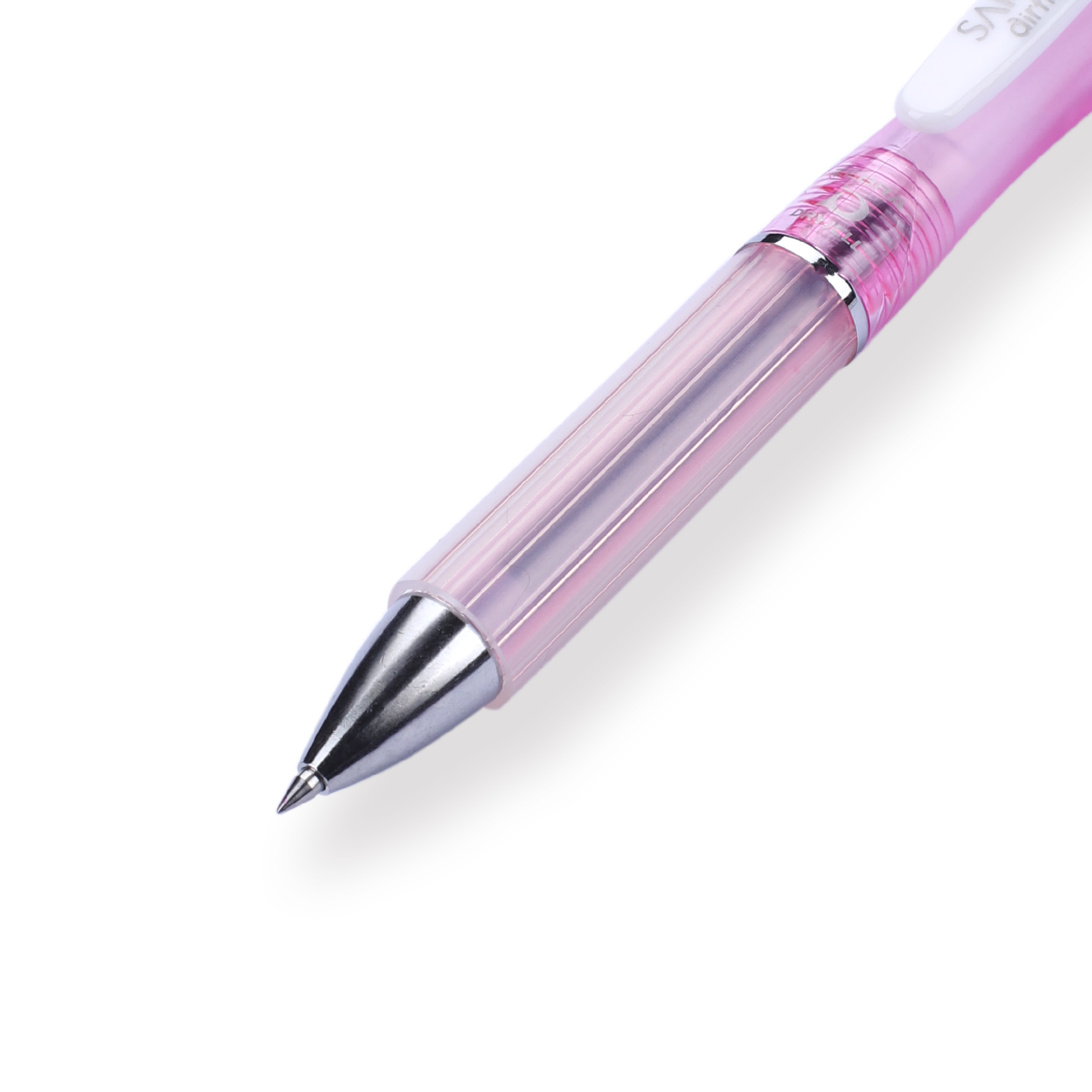 Zebra Sarasa Dry Airfit Ballpoint Pen - 0.4 mm - Black - Pink Body - Stationery Pal