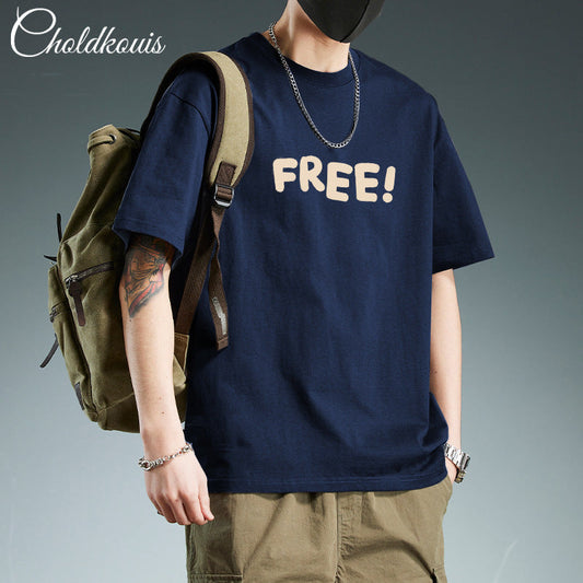 American street fashion T-shirt