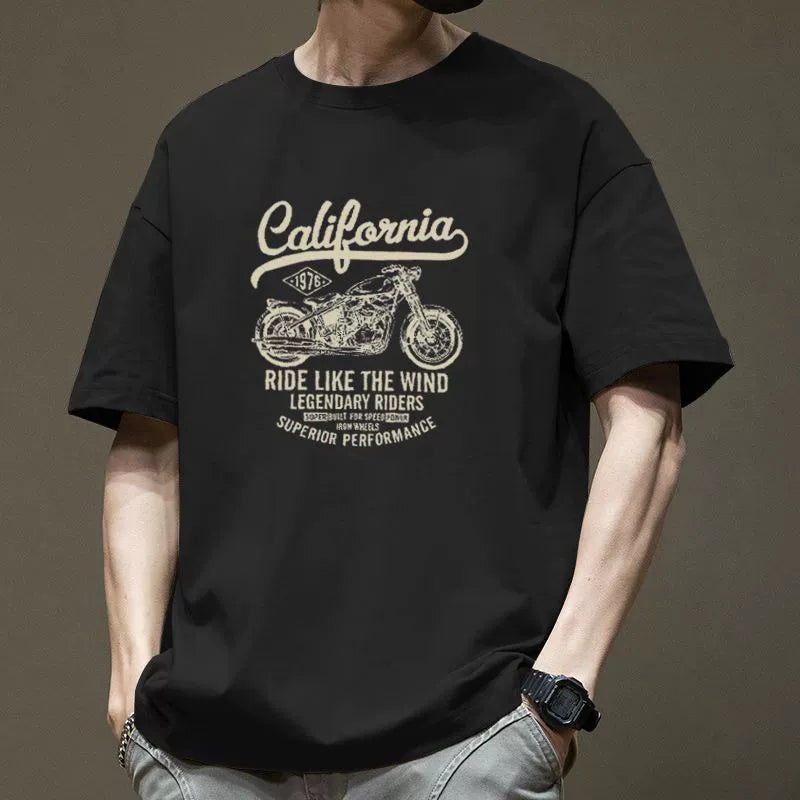 American street fashion T-shirt