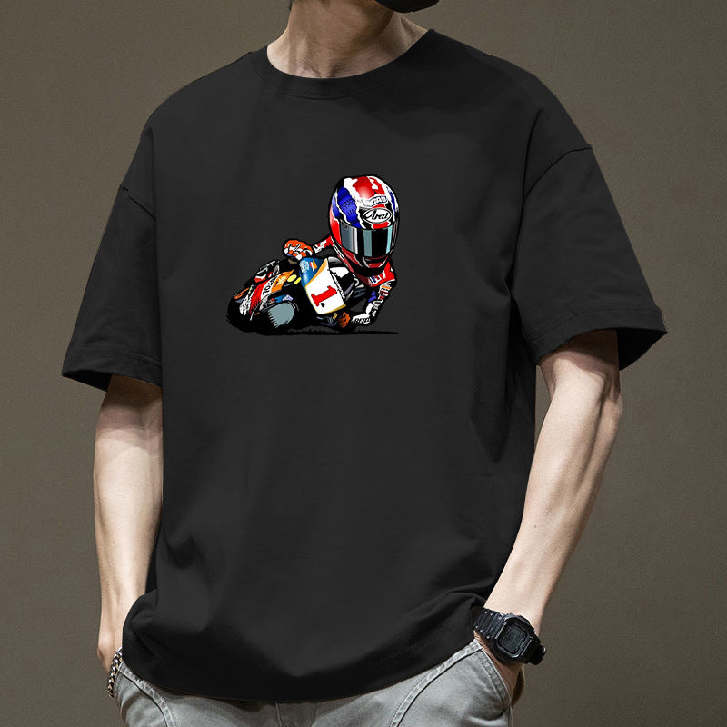 American street fashion T-shirt