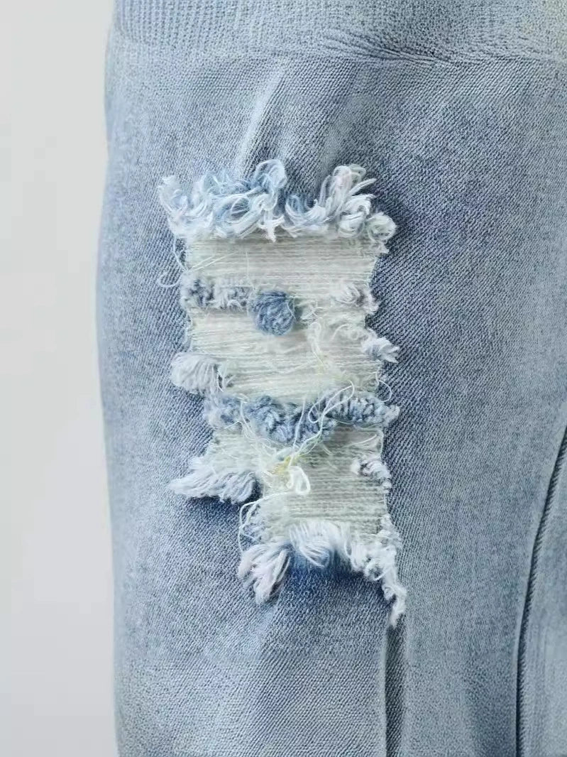 American street fashion jeans